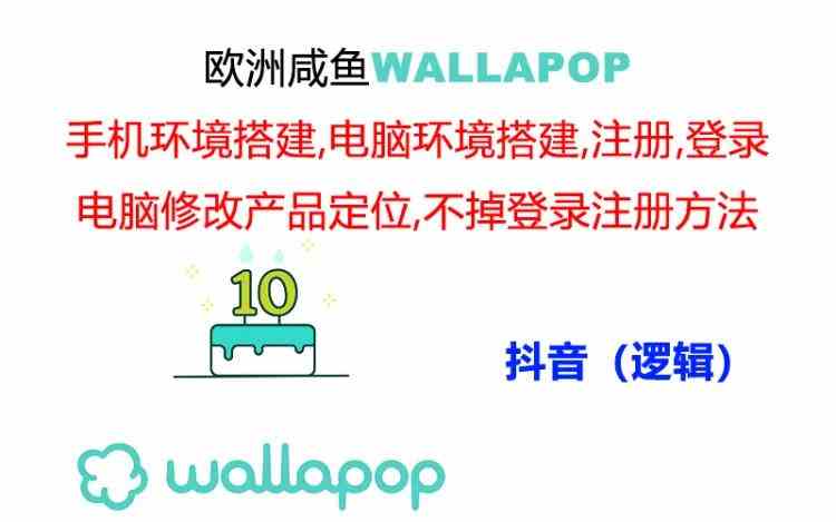 wallapop整套详细闭环流程:最稳定封号率低的一个操作账号的办法-九才资源网