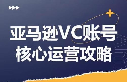 亚马逊VC账号核心玩法解析,实战经验拆解产品模块运营技巧,提升店铺GMV,有效提升运营利润-九才资源网