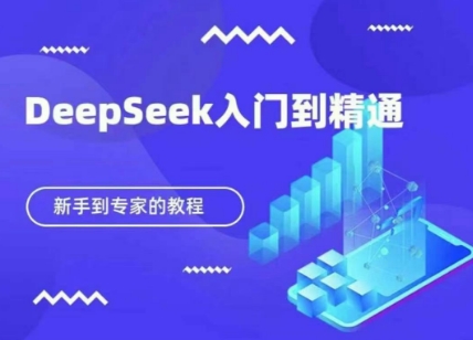 DeepSeek快速从入门到精通,新手的保姆级教程-九才资源网