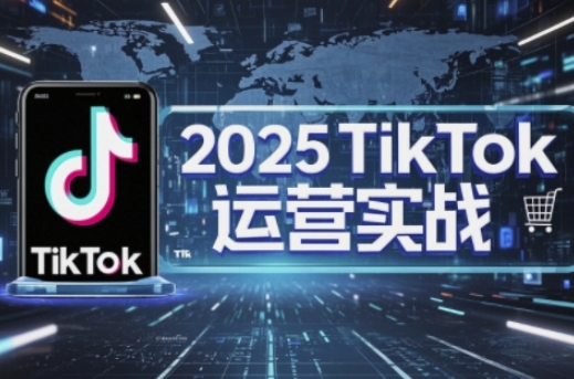 2025TikTok电商运营,掌握TikTok店铺运营核心技巧,实现低成本高转化-九才资源网