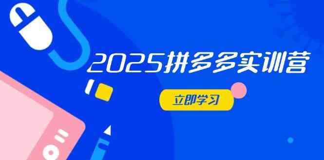 2025拼多多实训营:深度剖析运营关键,助力电商人快速提升-九才资源网