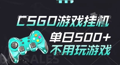 25年CSGO游戏搬砖,全自动挂G,不需要玩游戏,手机操作日入3张(不是汇率搬砖)【揭秘】-九才资源网