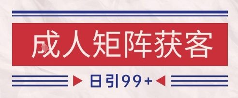 小红书某音橙人赛道引流获客,自热矩阵日引200+【揭秘】