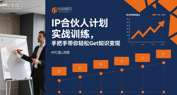 IP合伙人计划实战训练,手把手带你轻松Get知识变现-九才资源网
