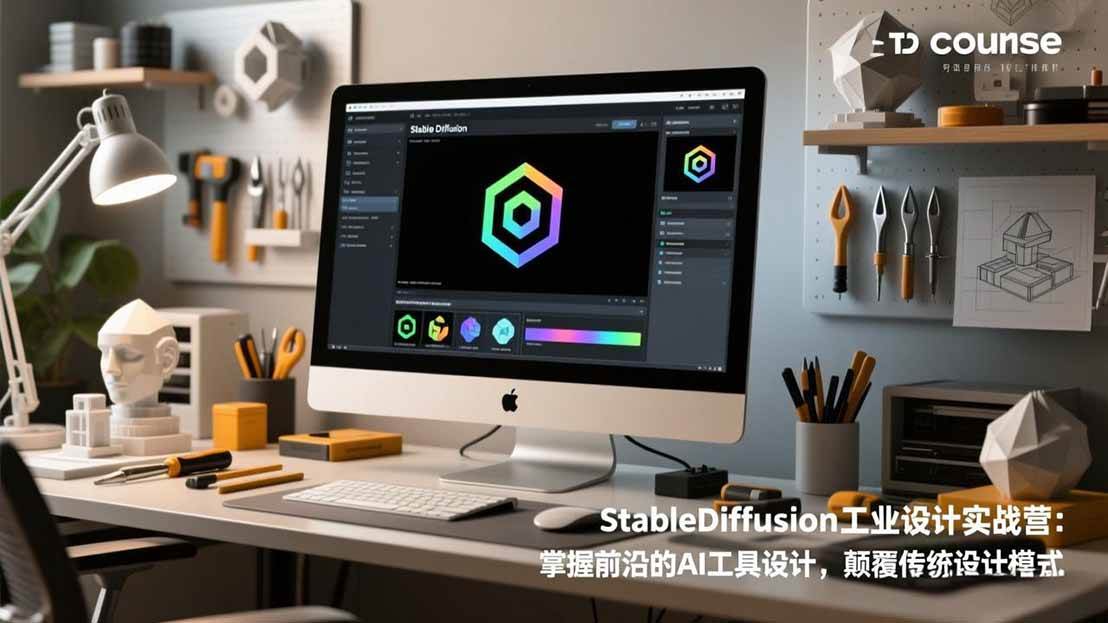 (16590期)StableDiffusion工业设计实战营:掌握前沿的AI工具设计,颠覆传统设计模式-九才资源网