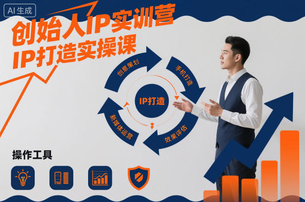 创始人IP实训营,IP打造实操课-九才资源网
