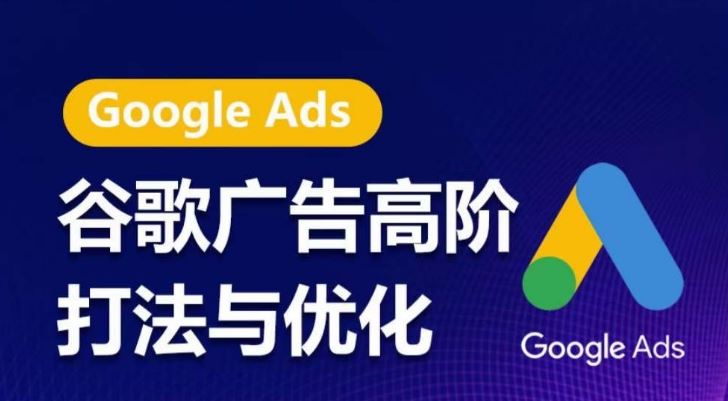 谷歌广告高阶打法与优化，凝结行业精华的谷歌广告体系课程，带你抓住流量红利，最大化ROI-九才资源网