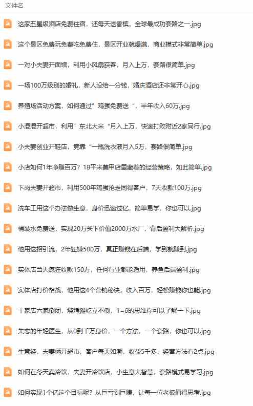 图片[4]-（9607期）真实有效391套商业模式，年入几十到几百万案例解析（电子书+视频+图文）-九才资源网