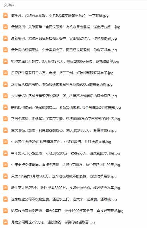 图片[5]-（9607期）真实有效391套商业模式，年入几十到几百万案例解析（电子书+视频+图文）-九才资源网