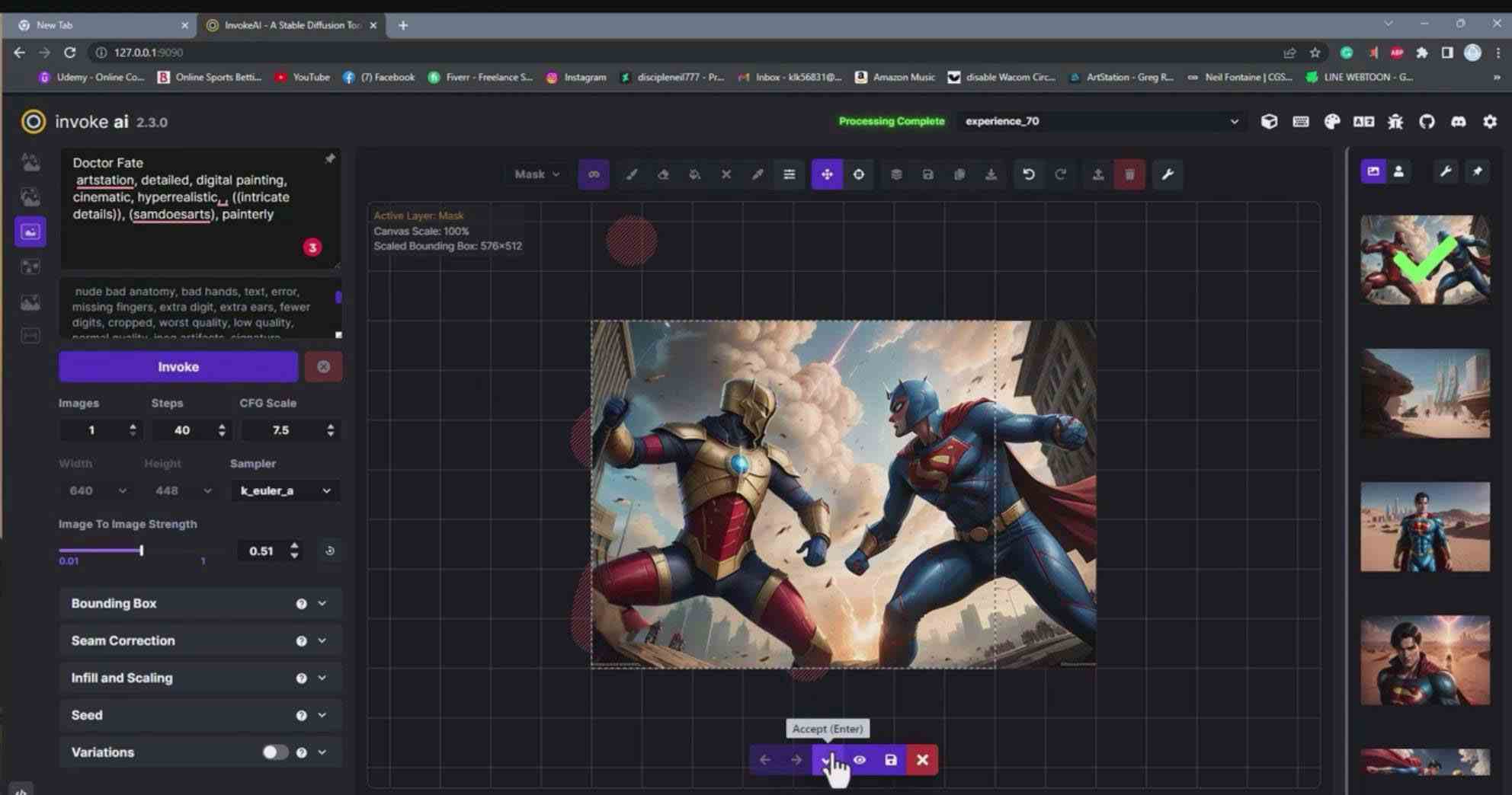 图片[3]-（9760期）Invoke AI 绘画教程-零基础创作可以销售的完美插图-49节-中英字幕-九才资源网