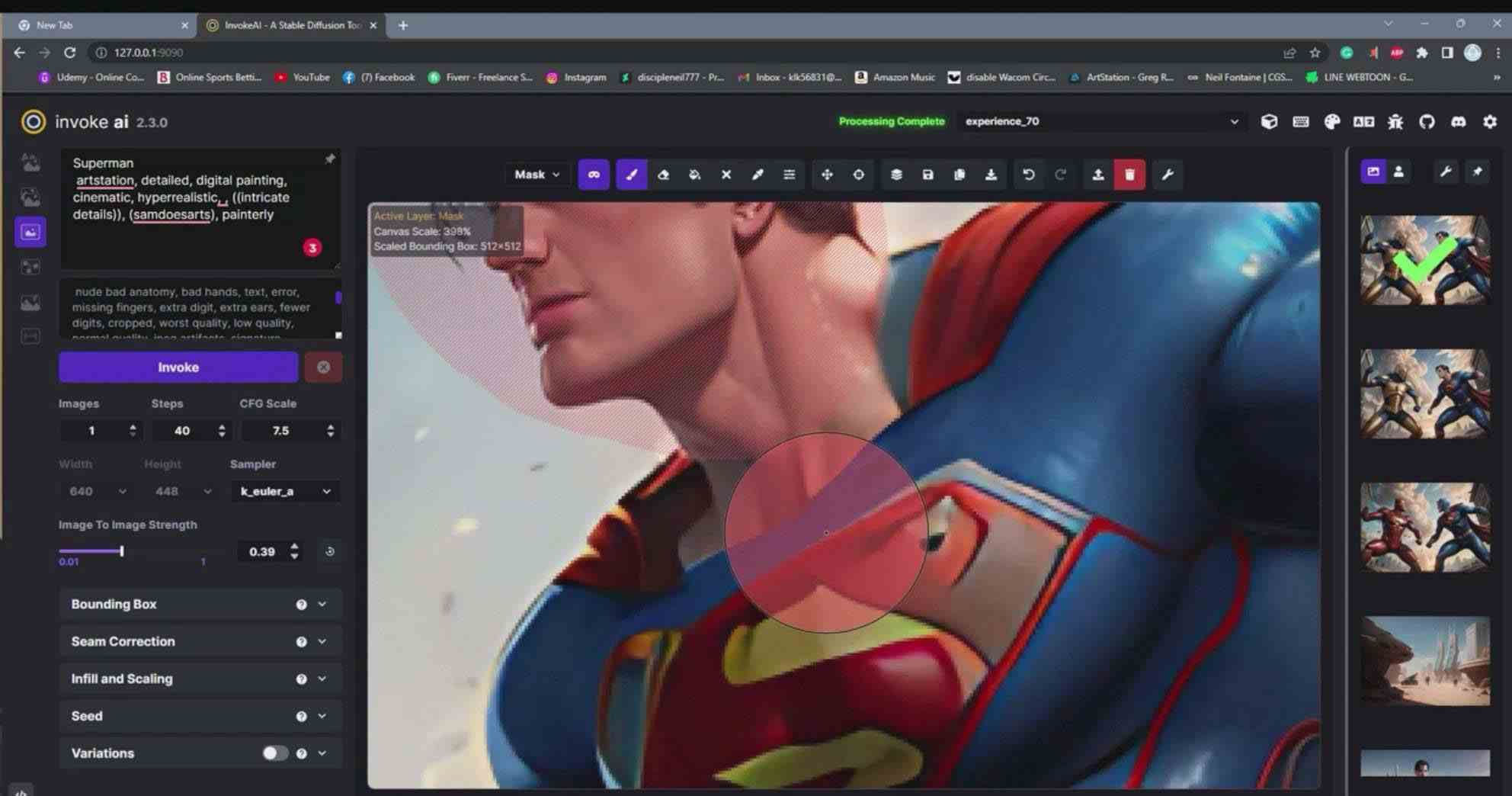 图片[4]-（9760期）Invoke AI 绘画教程-零基础创作可以销售的完美插图-49节-中英字幕-九才资源网