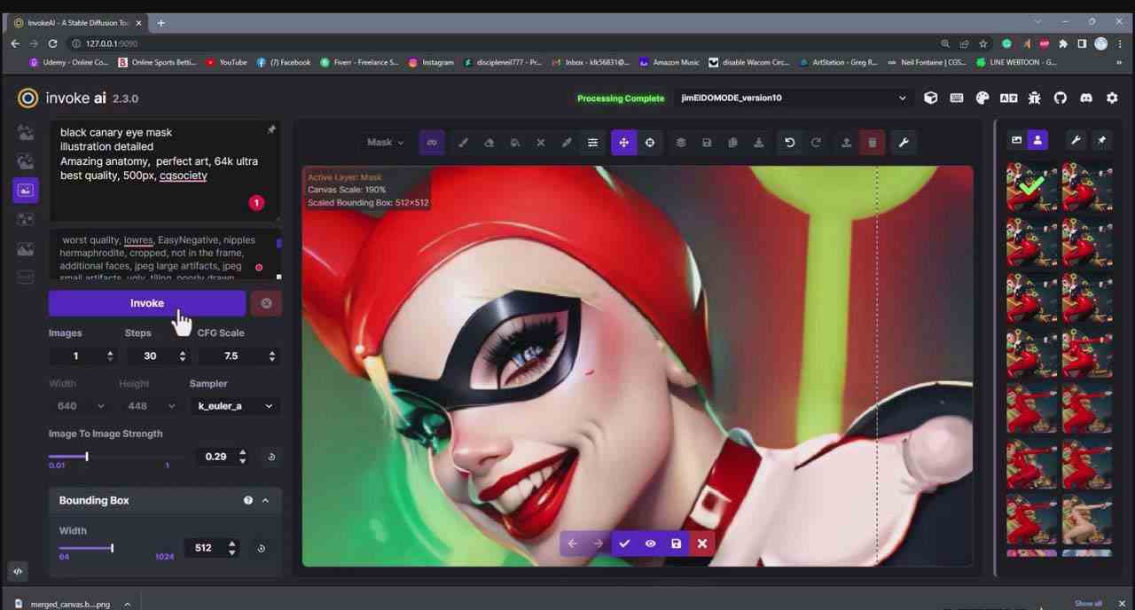 图片[6]-（9760期）Invoke AI 绘画教程-零基础创作可以销售的完美插图-49节-中英字幕-九才资源网