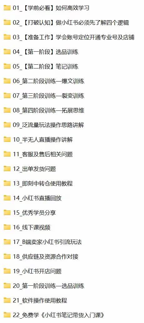 图片[3]-（10940期）小红书-笔记带货课【6月更新】流量 电商新机会 315节正课+64节隐藏课-九才资源网