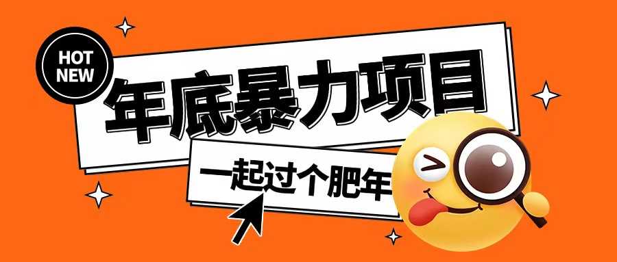 年底暴力项目，多开抢红包玩法简单无脑年底吃一波肉【揭秘】-九才资源网
