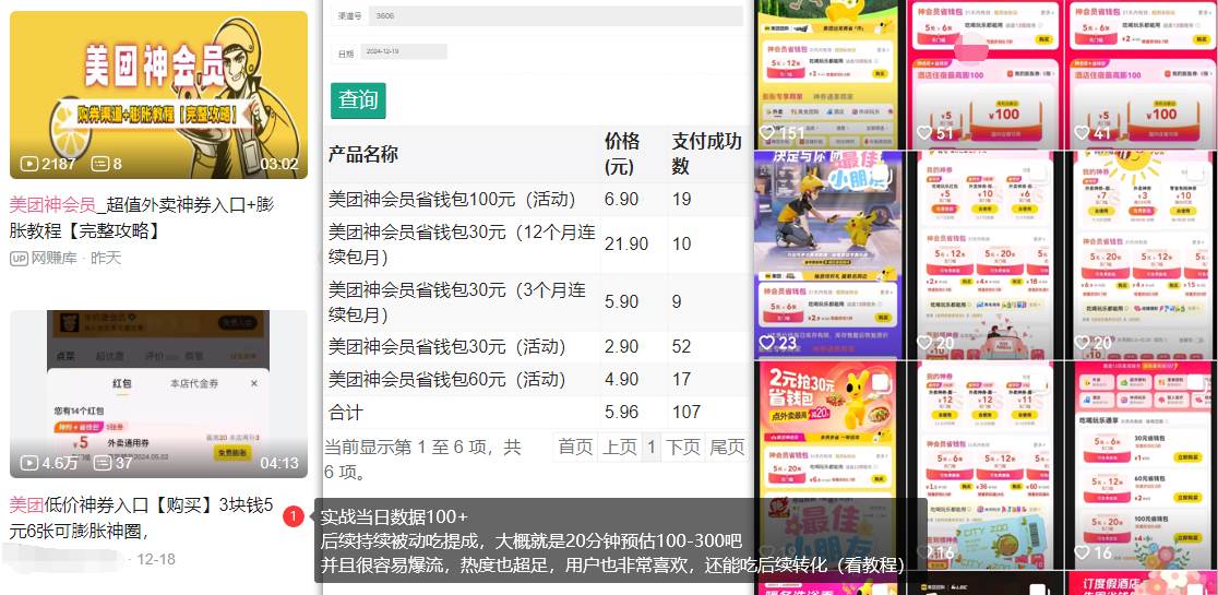 图片[2]-（13751期）美团神券/神会员_入门级教程，外卖券膨胀推广项目【蓝海市场攻略】-九才资源网