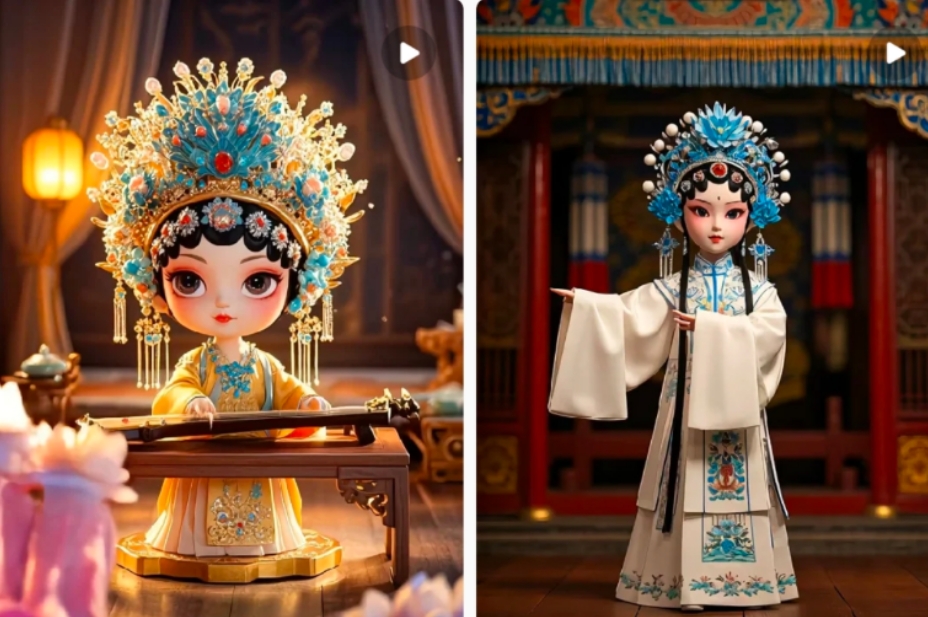 图片[2]-利用AI制做Q版古风娃娃视频，只需三步新手也能做出流量好到爆（附教程+提示…-九才资源网