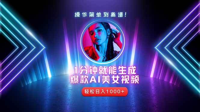 （14702期）2025年最强副业：用AI做短视频，从零开始打造爆款账号！-九才资源网