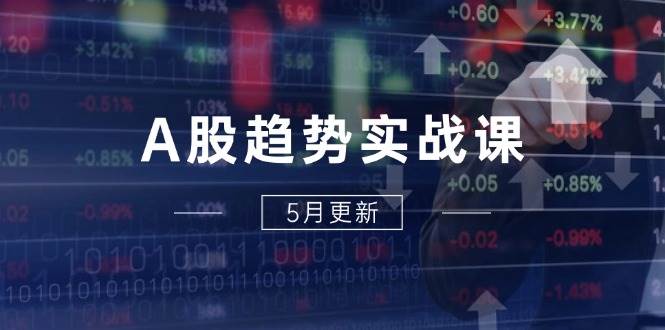 （14808期）A股趋势实战课：主力动向+政策红利，2025全年策略5月更新-九才资源网