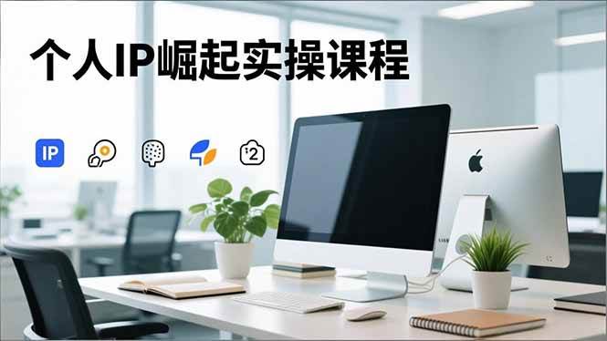 （16616期）个人IP崛起实操课程，IP思维塑造+赛道精准调研+账号高变现搭建+内容创作-九才资源网