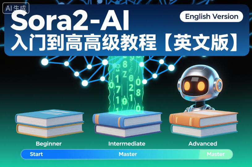 Sora2-AI入门到高级教程【英文版】-九才资源网