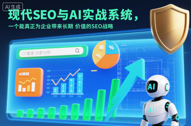 现代SEO与AI实战系统，一个能真正为企业带来长期价值的SEO战略（英语+中文字幕）-九才资源网