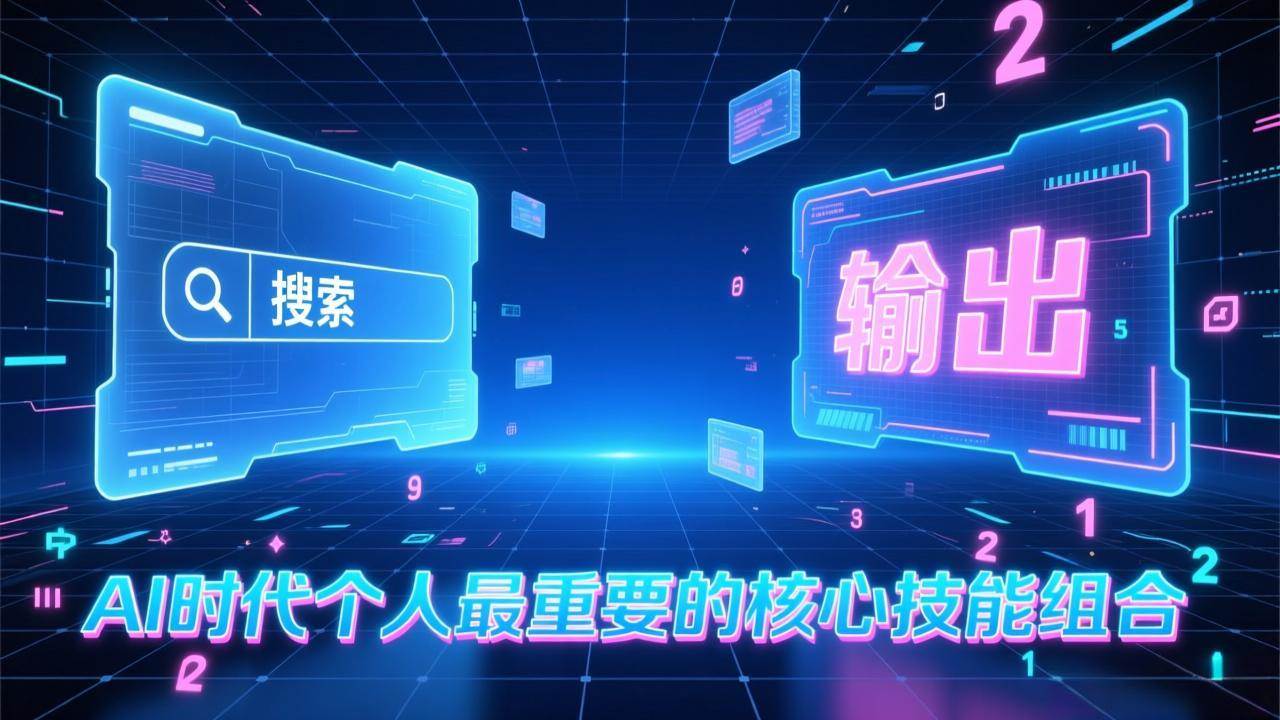 （17074期）付费文章：AI时代个人最重要的核心技能组合：“输出能力”和“搜索能力”-九才资源网