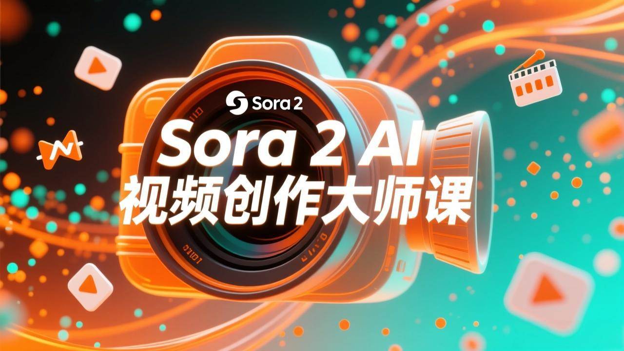 （17081期）如何利用Sora 2创建流行AI人工智能视频大师班教程：掌握创作全流程，产出百万播放内容-九才资源网